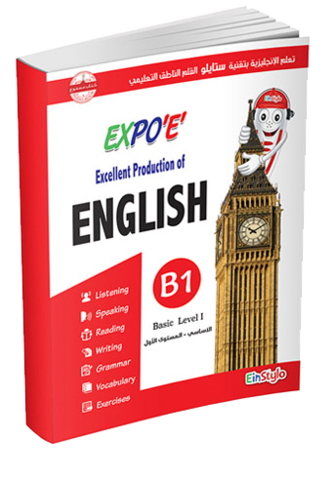 Einstylo Expo E Learn English L2 B1 Book and Reader Pen