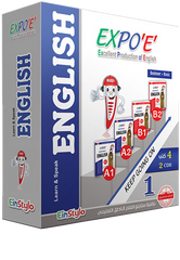 Einstylo Expo E English Teaching Books Set 1 and Reader Pen